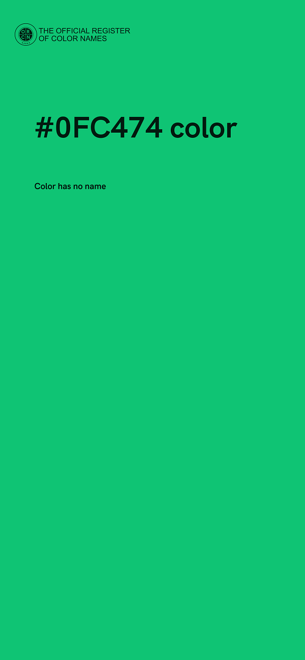 #0FC474 color image
