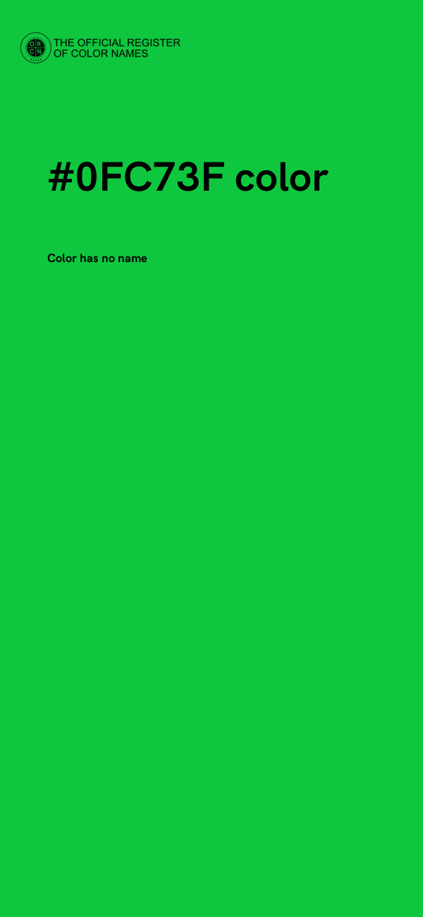 #0FC73F color image