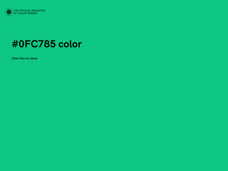 #0FC785 color image