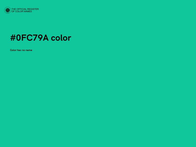 #0FC79A color image