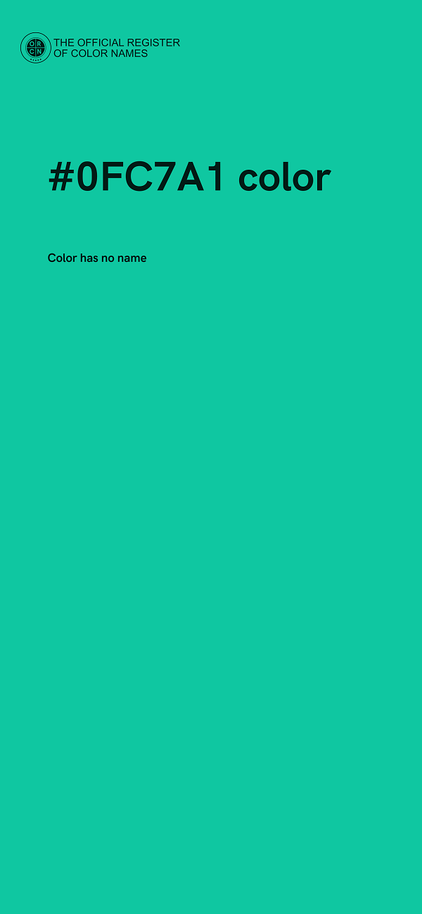 #0FC7A1 color image
