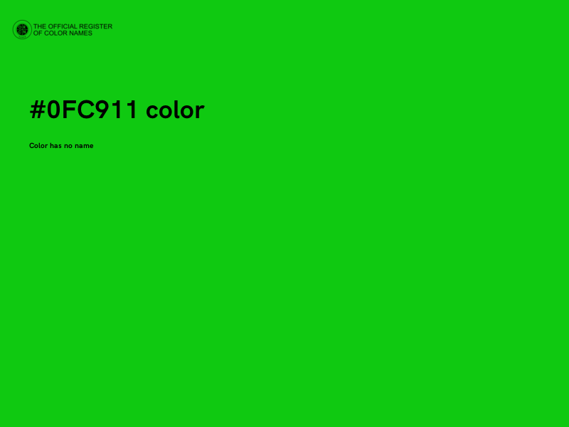 #0FC911 color image
