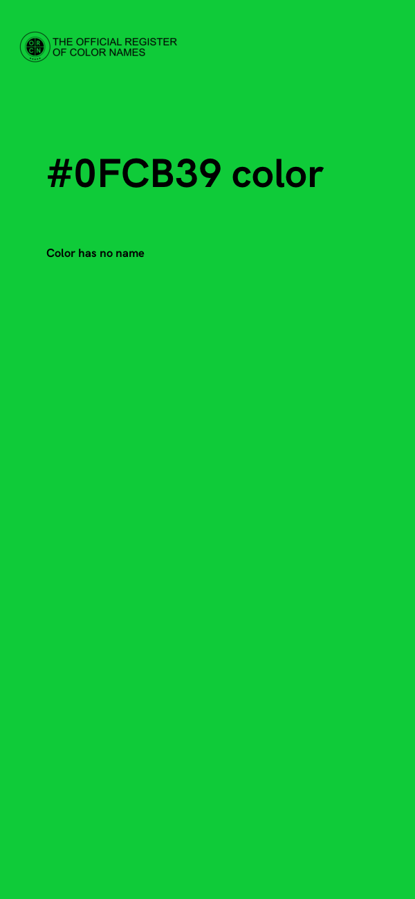 #0FCB39 color image