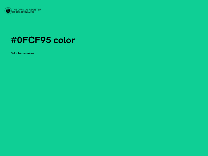 #0FCF95 color image