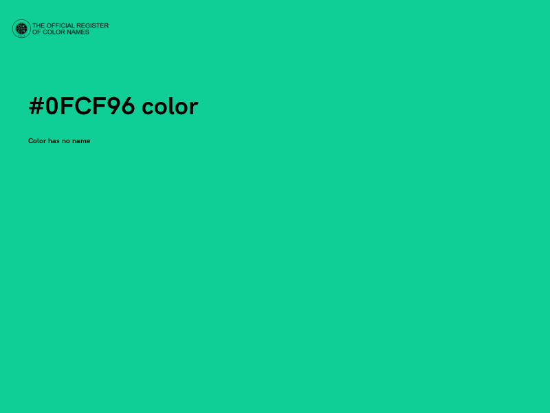 #0FCF96 color image