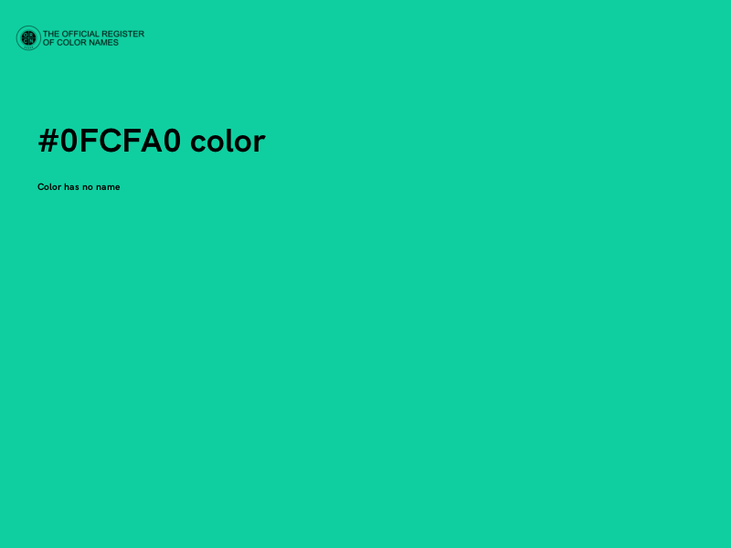 #0FCFA0 color image