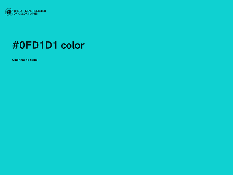 #0FD1D1 color image