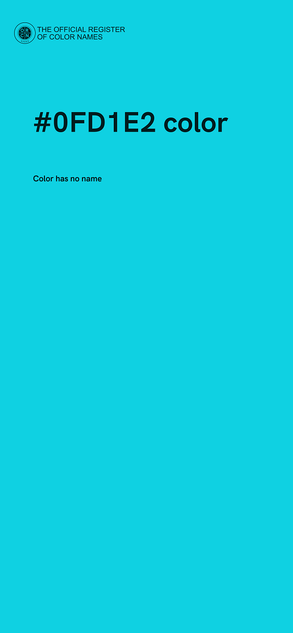 #0FD1E2 color image