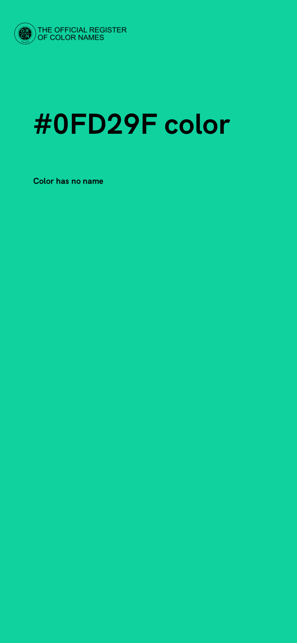#0FD29F color image