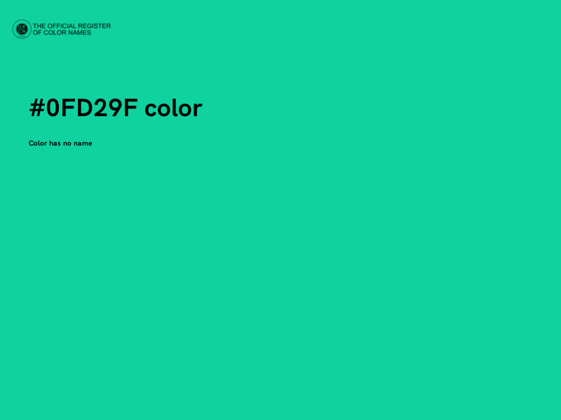 #0FD29F color image