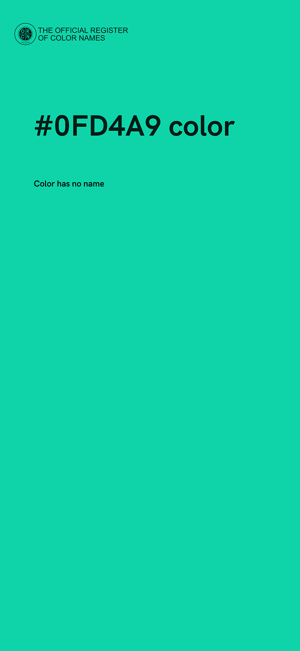 #0FD4A9 color image