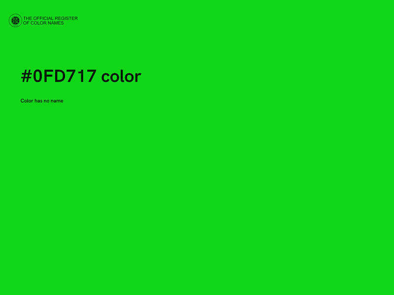 #0FD717 color image
