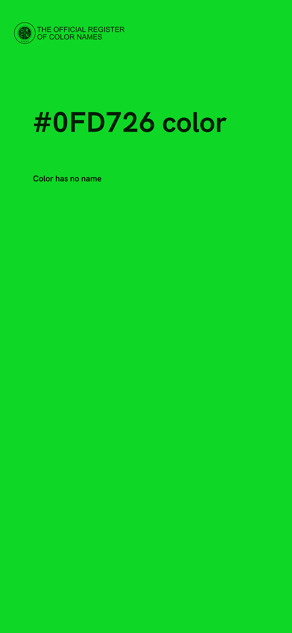 #0FD726 color image