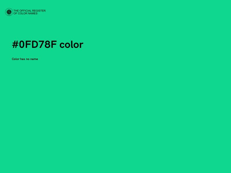 #0FD78F color image