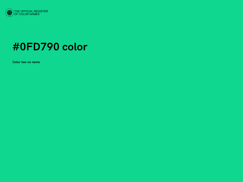 #0FD790 color image