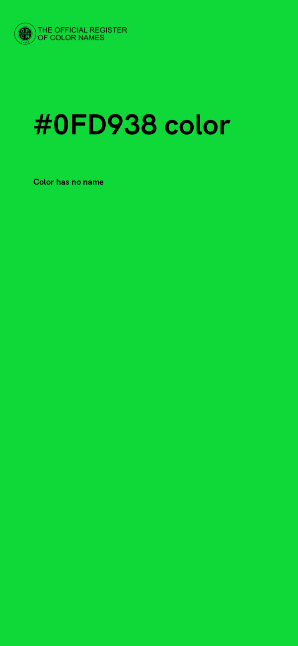 #0FD938 color image