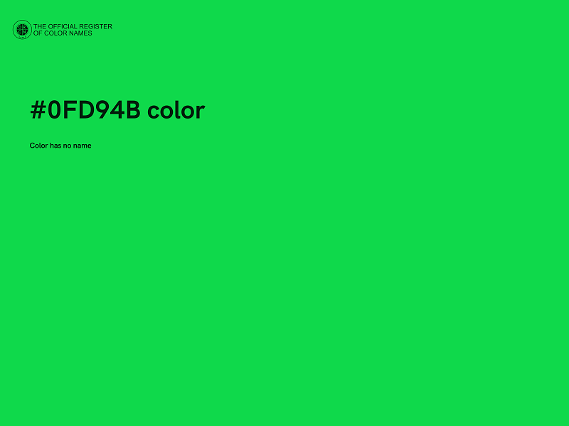 #0FD94B color image