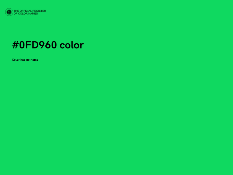 #0FD960 color image