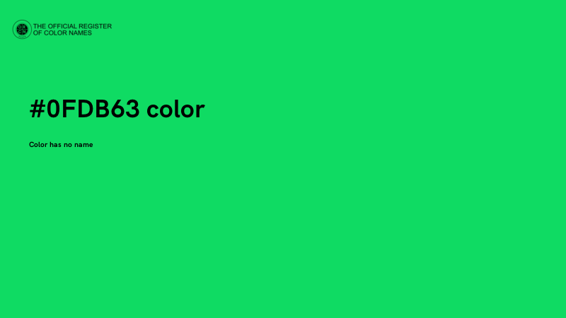 #0FDB63 color image