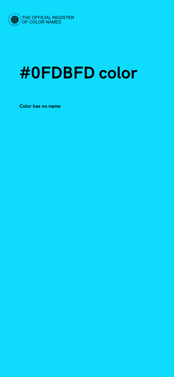 #0FDBFD color image