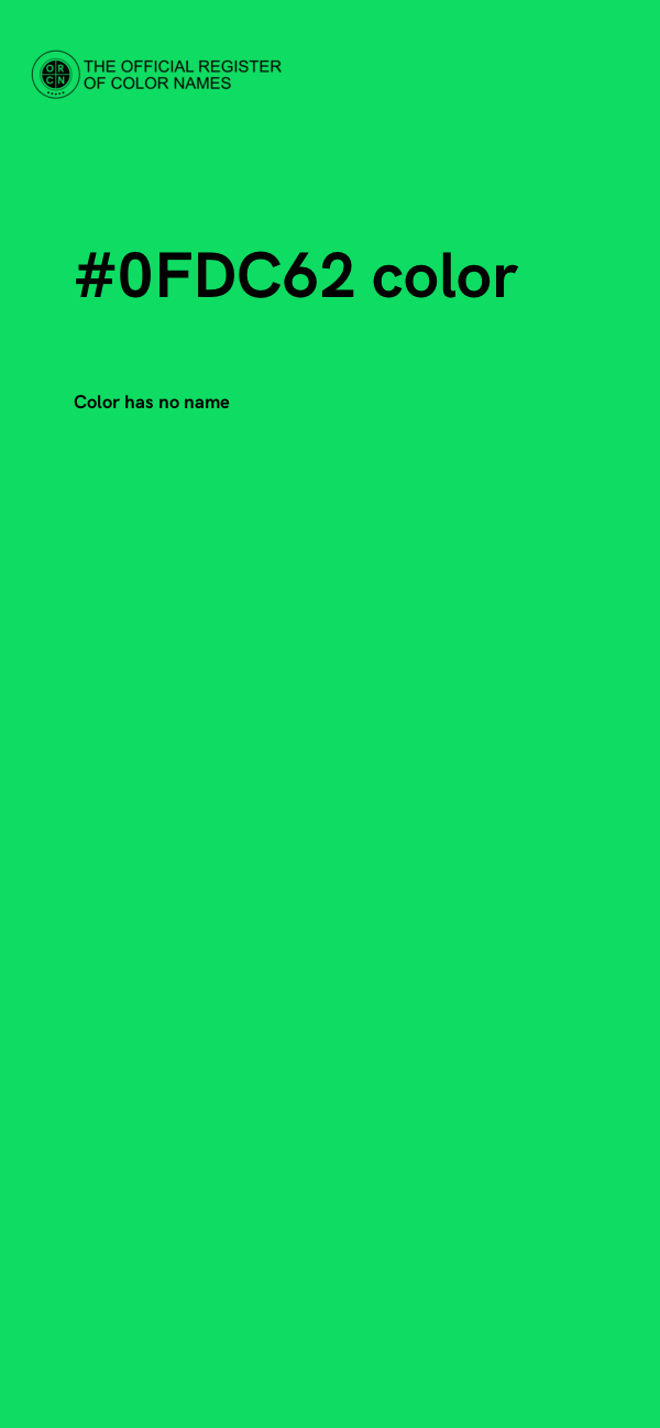 #0FDC62 color image