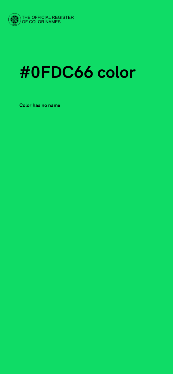 #0FDC66 color image