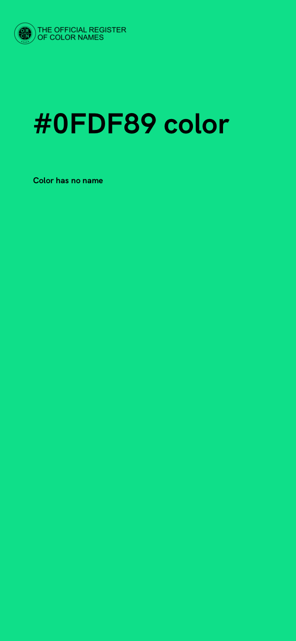 #0FDF89 color image