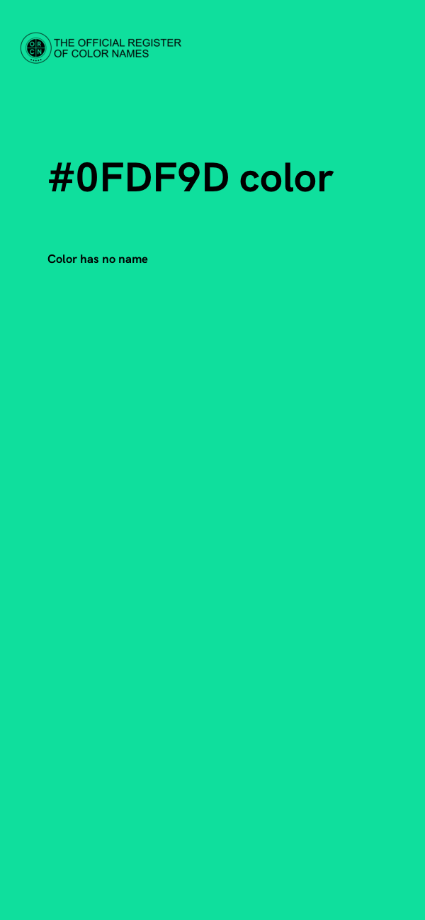 #0FDF9D color image