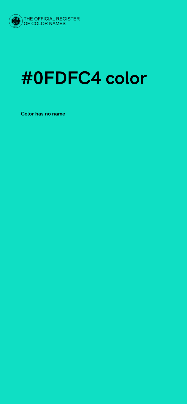 #0FDFC4 color image