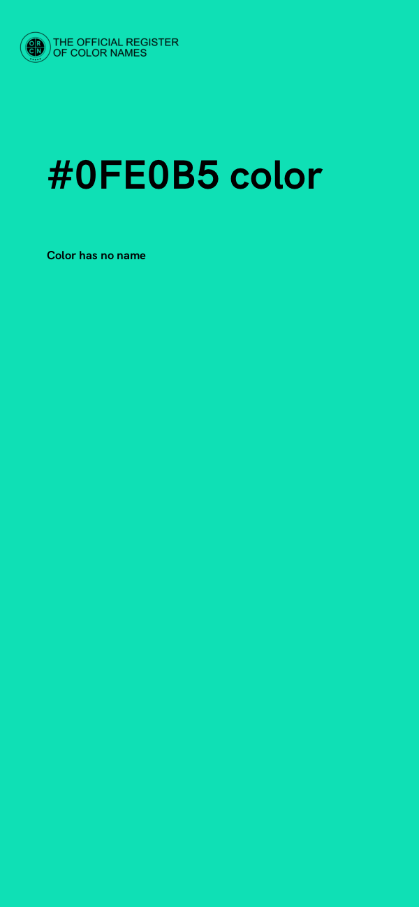#0FE0B5 color image