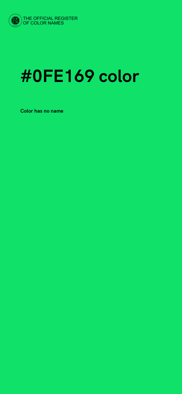 #0FE169 color image