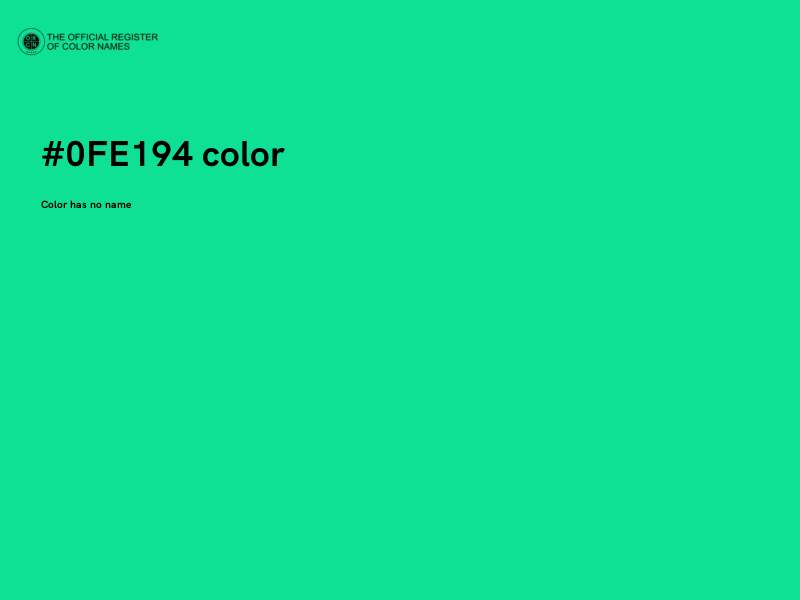 #0FE194 color image
