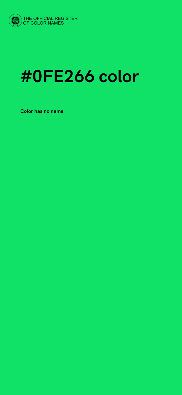 #0FE266 color image