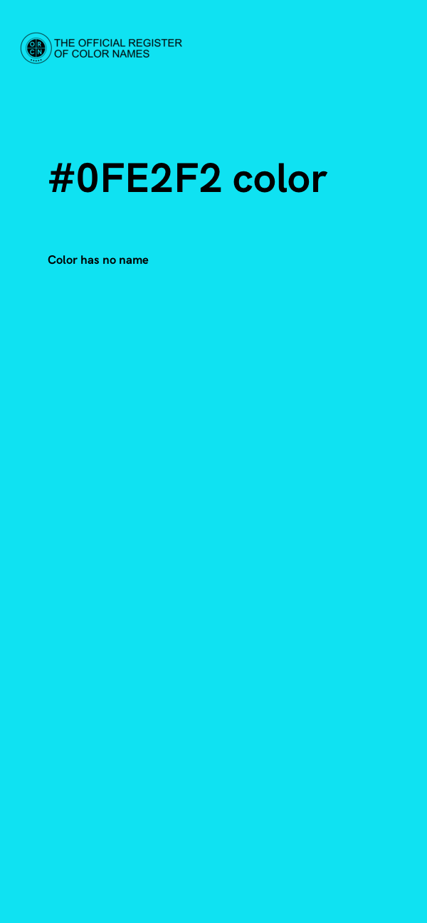 #0FE2F2 color image
