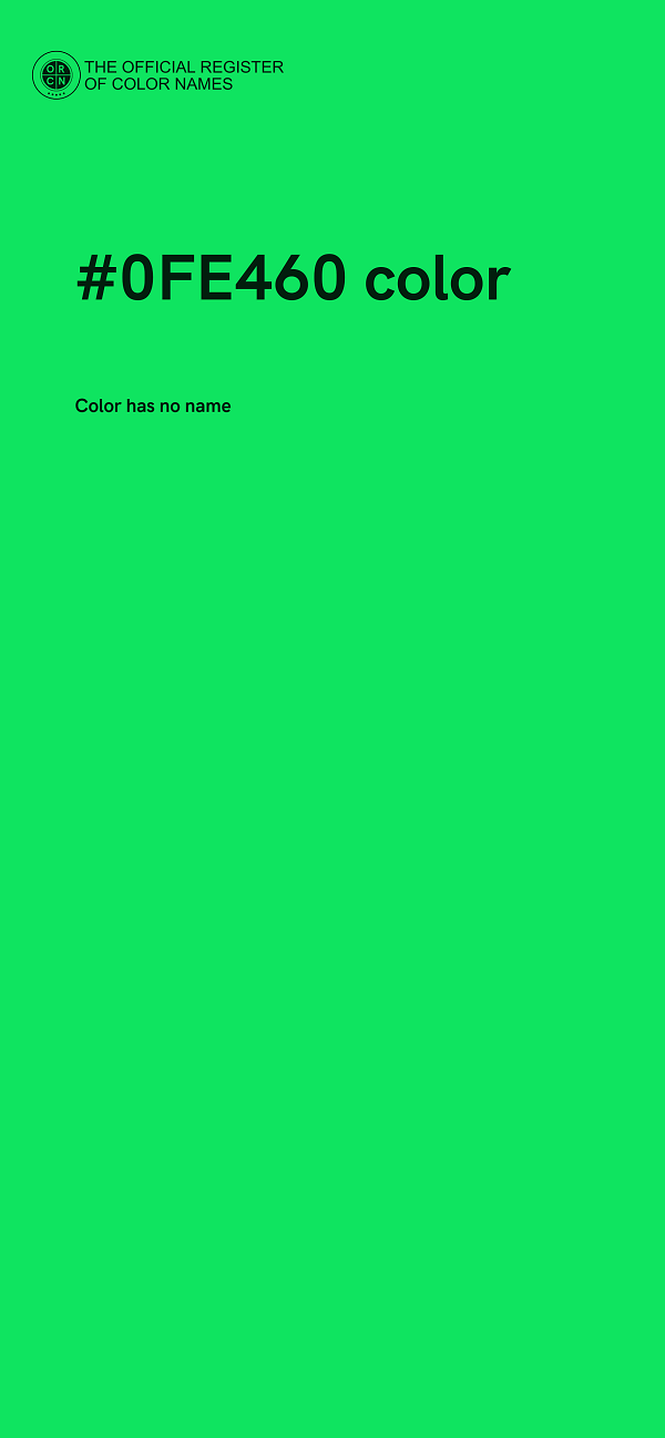 #0FE460 color image