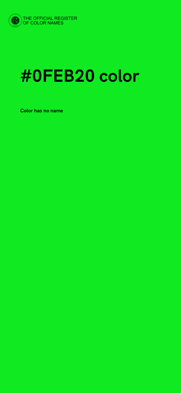 #0FEB20 color image
