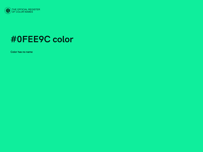 #0FEE9C color image