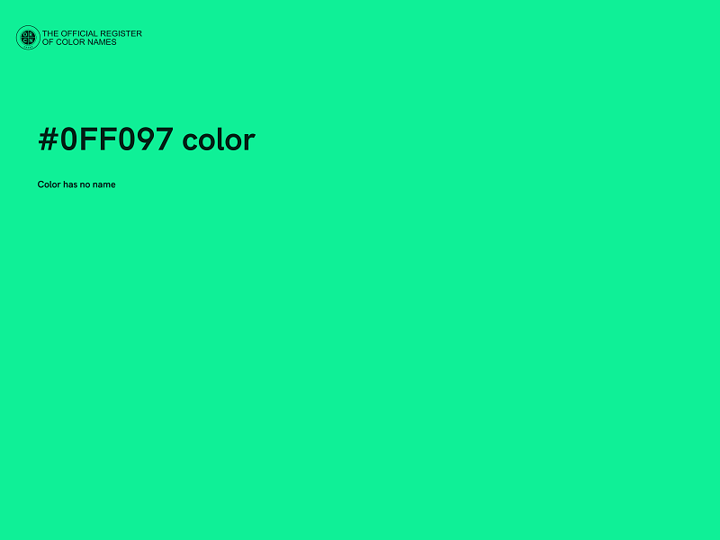 #0FF097 color image