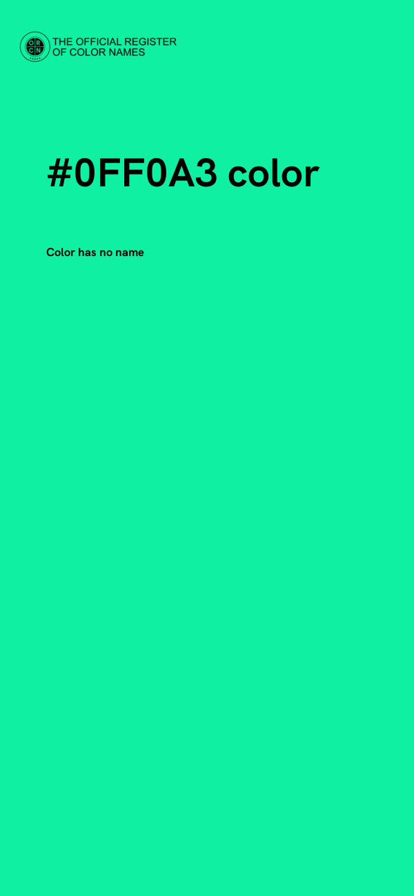 #0FF0A3 color image