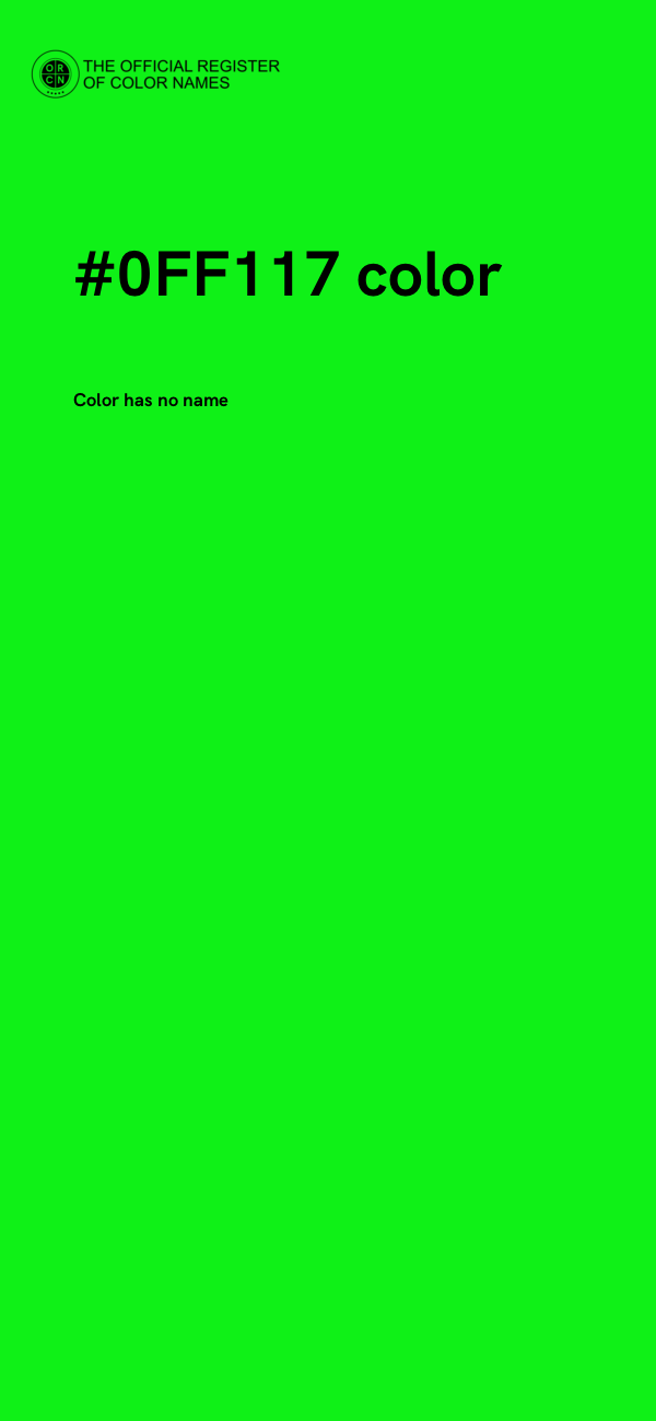#0FF117 color image