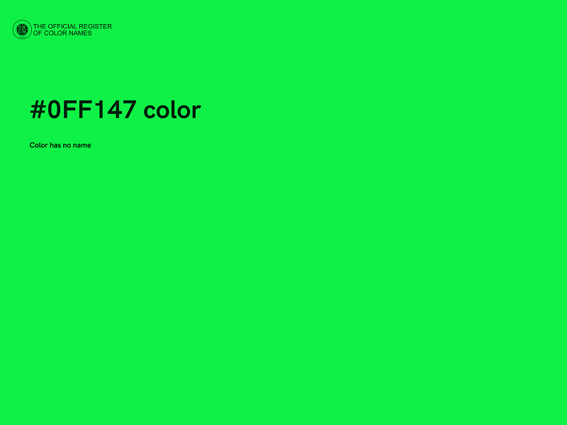 #0FF147 color image