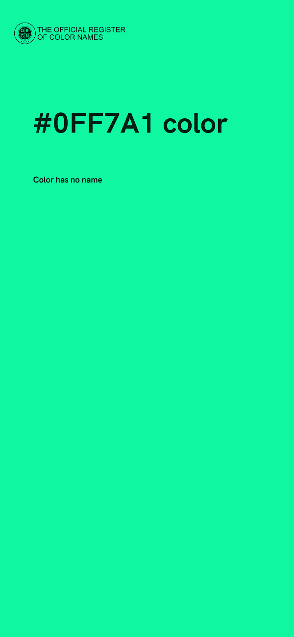 #0FF7A1 color image