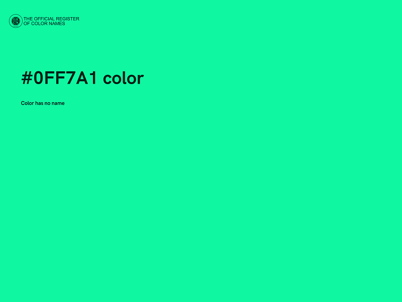 #0FF7A1 color image