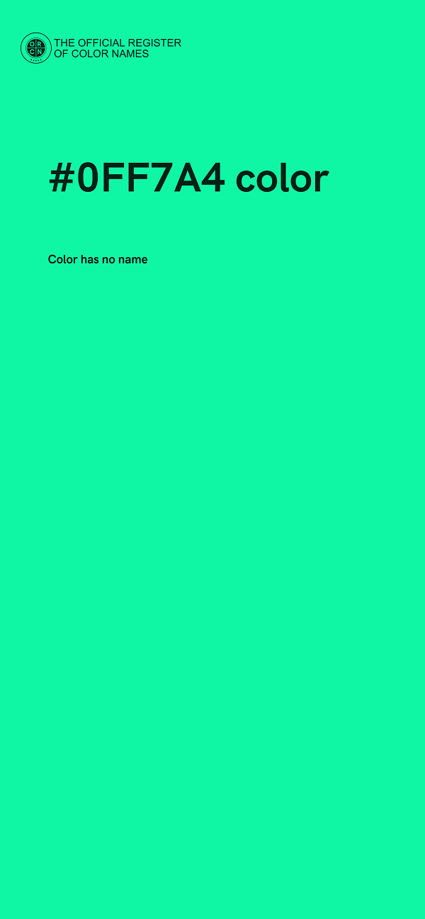#0FF7A4 color image