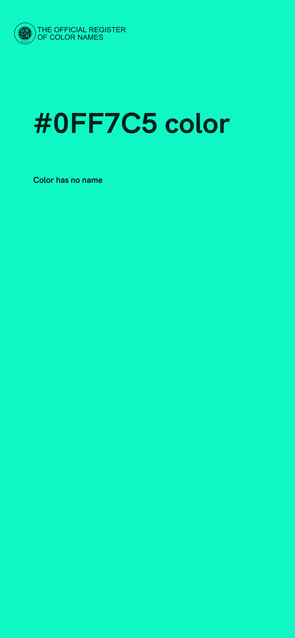 #0FF7C5 color image