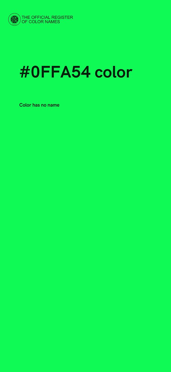 #0FFA54 color image