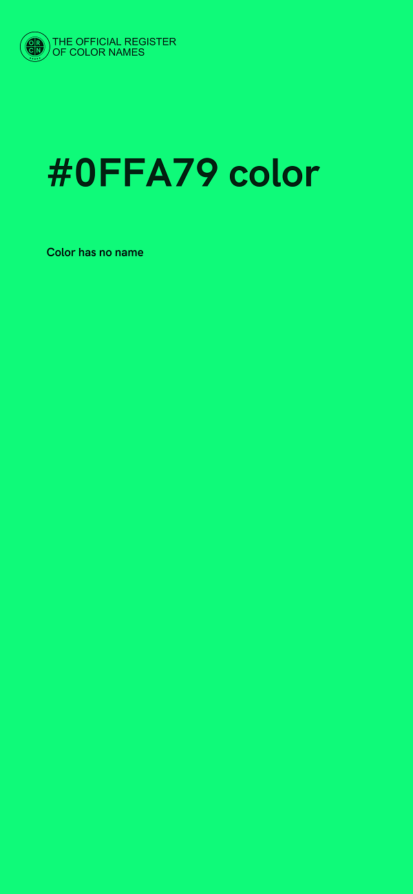 #0FFA79 color image