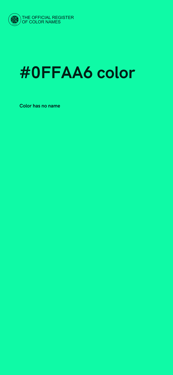 #0FFAA6 color image