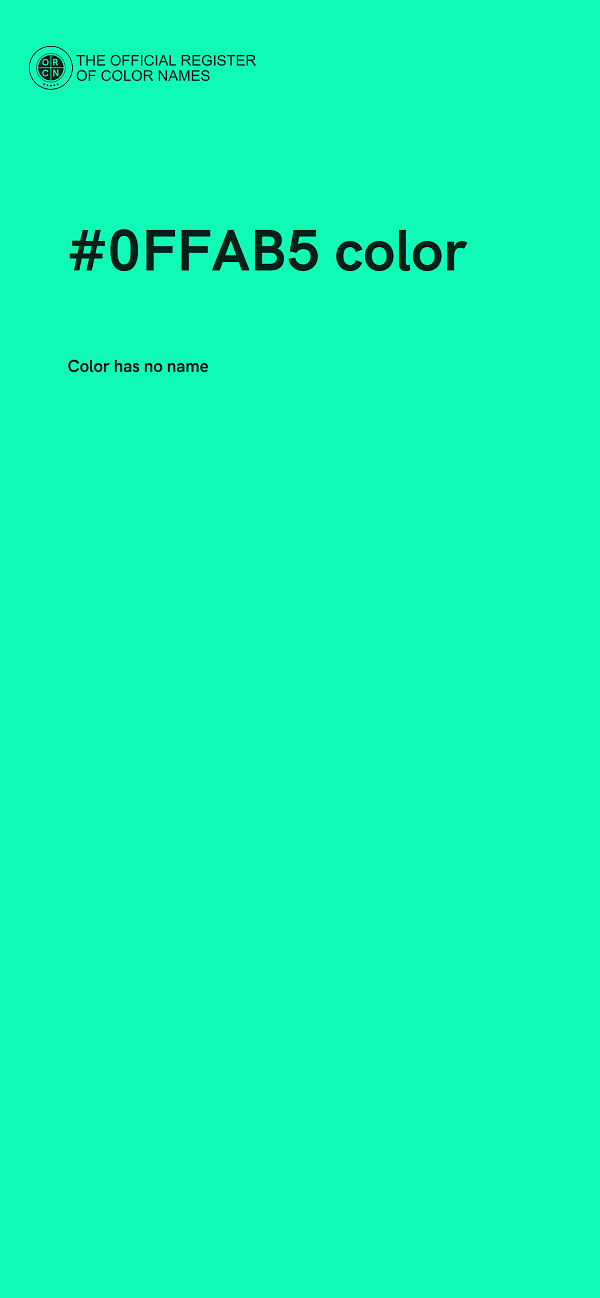 #0FFAB5 color image
