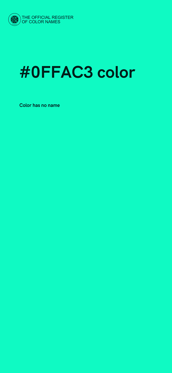 #0FFAC3 color image